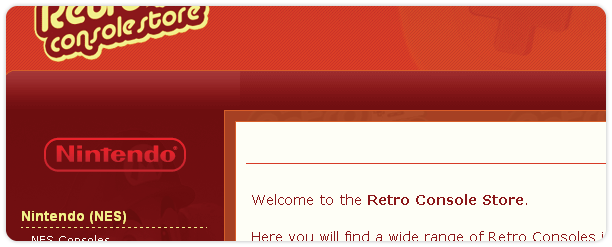Retro Console Store Logo